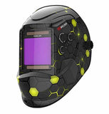 Large Viewing Screen True Color 4 Arc Sensor Solar Auto Darkening Welding Helmet Wide Shade 5/9-13