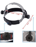 Auto Darkening Hood with Adjustable Shade Range 4/9-13 for Mig Tig Arc Welder Mask (Skull Design)