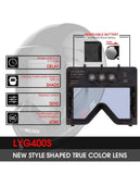 Anti Fog Up True Color Solar Powered Auto Darkening Welding Helmet with SIDE VIEW,4/9-13