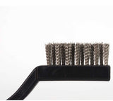 14 Pack Wire Brush Set for Cleaning Welding Slag and Rust, Curved Handle Masonry brush Wire bristle Scratch Brush (Stainless Steel and Brass)