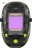 Large Viewing Screen True Color 4 Arc Sensor Solar Auto Darkening Welding Helmet Wide Shade 5/9-13