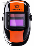 Welding Helmet Solar Powered Auto Darkening Hood with Adjustable Shade Range 4/9-13