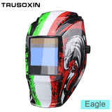 Solar Auto Darkening/Shading Grinding/Polish Welding Helmet/Welder Goggles/Mask/Cap