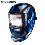 LED Ligh Solar LI battery Automatic Darkening TIG MIG MMA