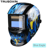 LED Ligh Solar LI battery Automatic Darkening TIG MIG MMA